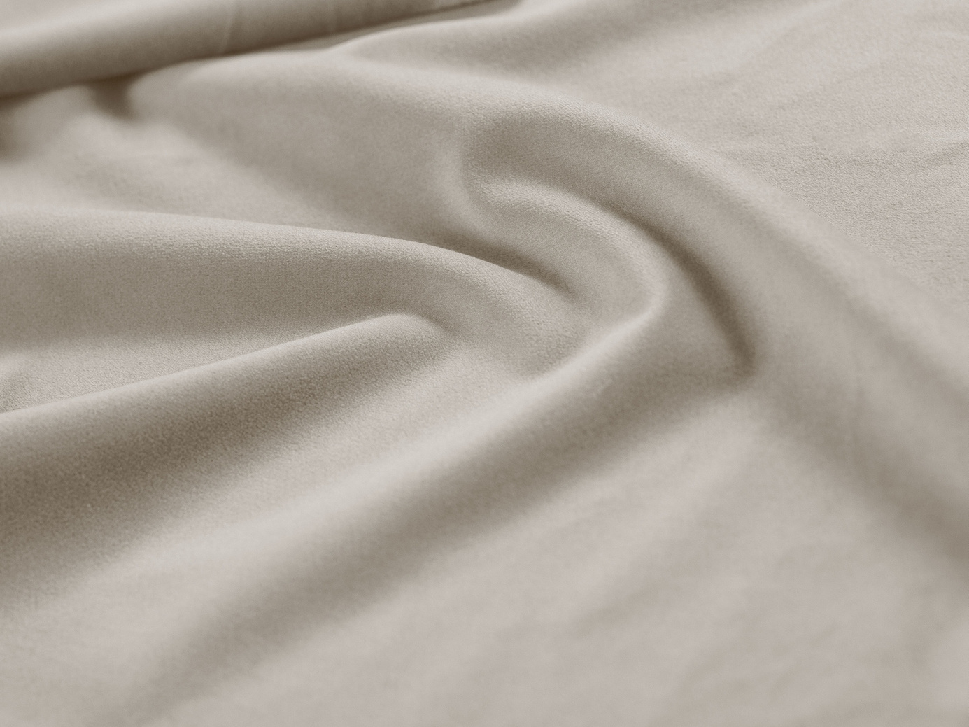 Cosmopolitan Design velourseng med opbevaring og sengegavl, "Campi", 268 × 230 × 80 cm, Bluvel, sorte plastben