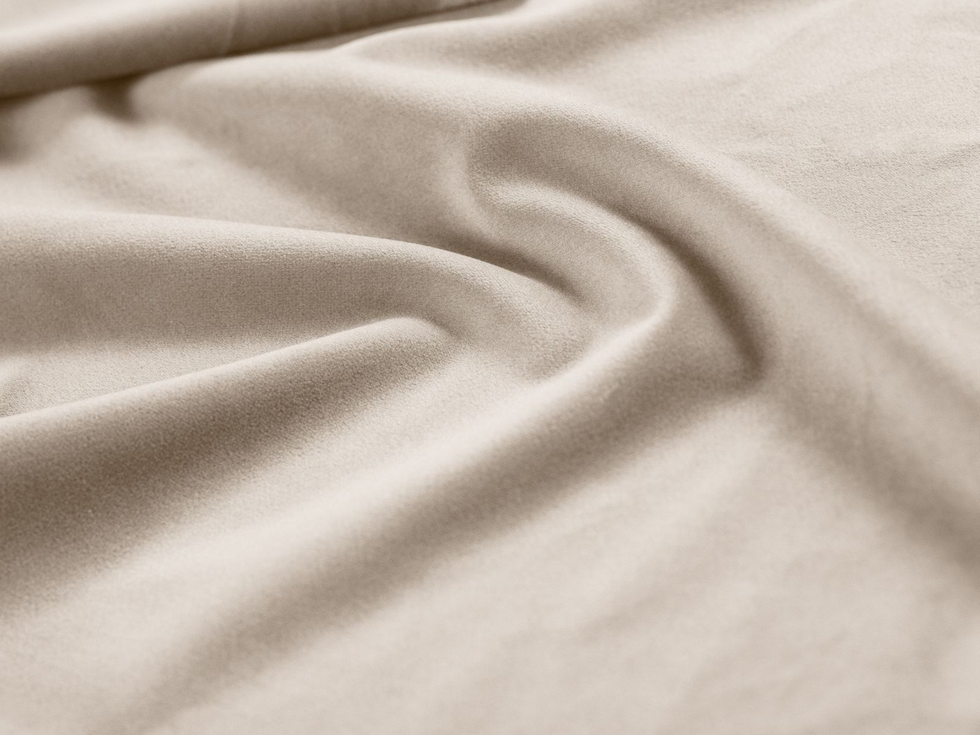 Cosmopolitan Design velourseng med opbevaring og sengegavl, "Asti", 130 × 220 × 95 cm, Magic Velvet, sorte plastben