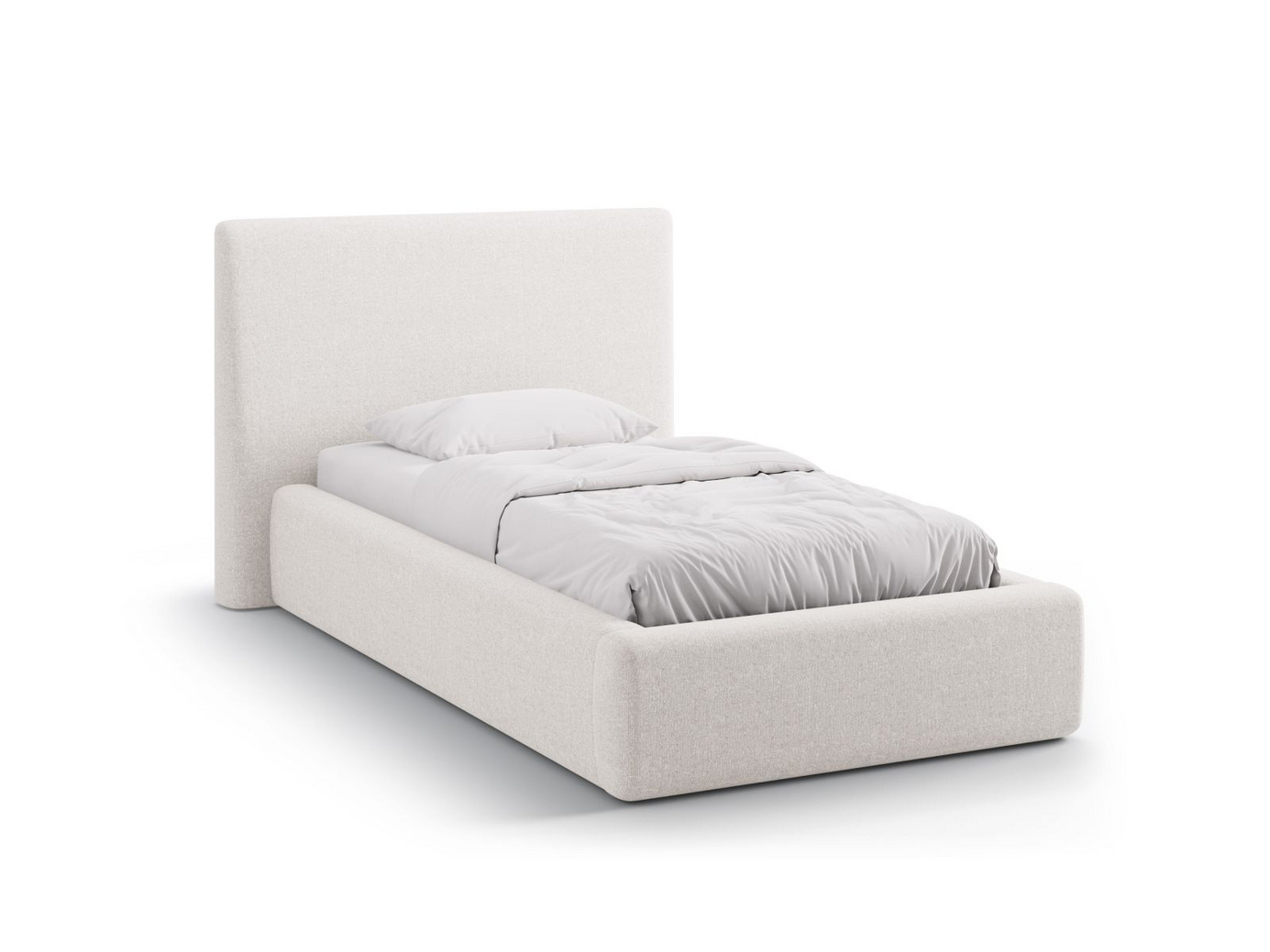 Cosmopolitan Design seng med opbevaring og sengegavl, 