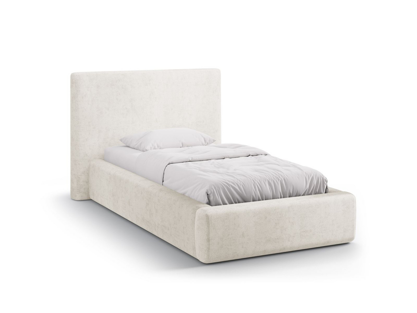Cosmopolitan Design seng med opbevaring og sengegavl, 