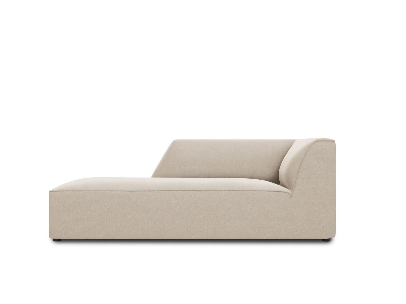 Cosmopolitan Design venstrevendt velourchaiselong, 