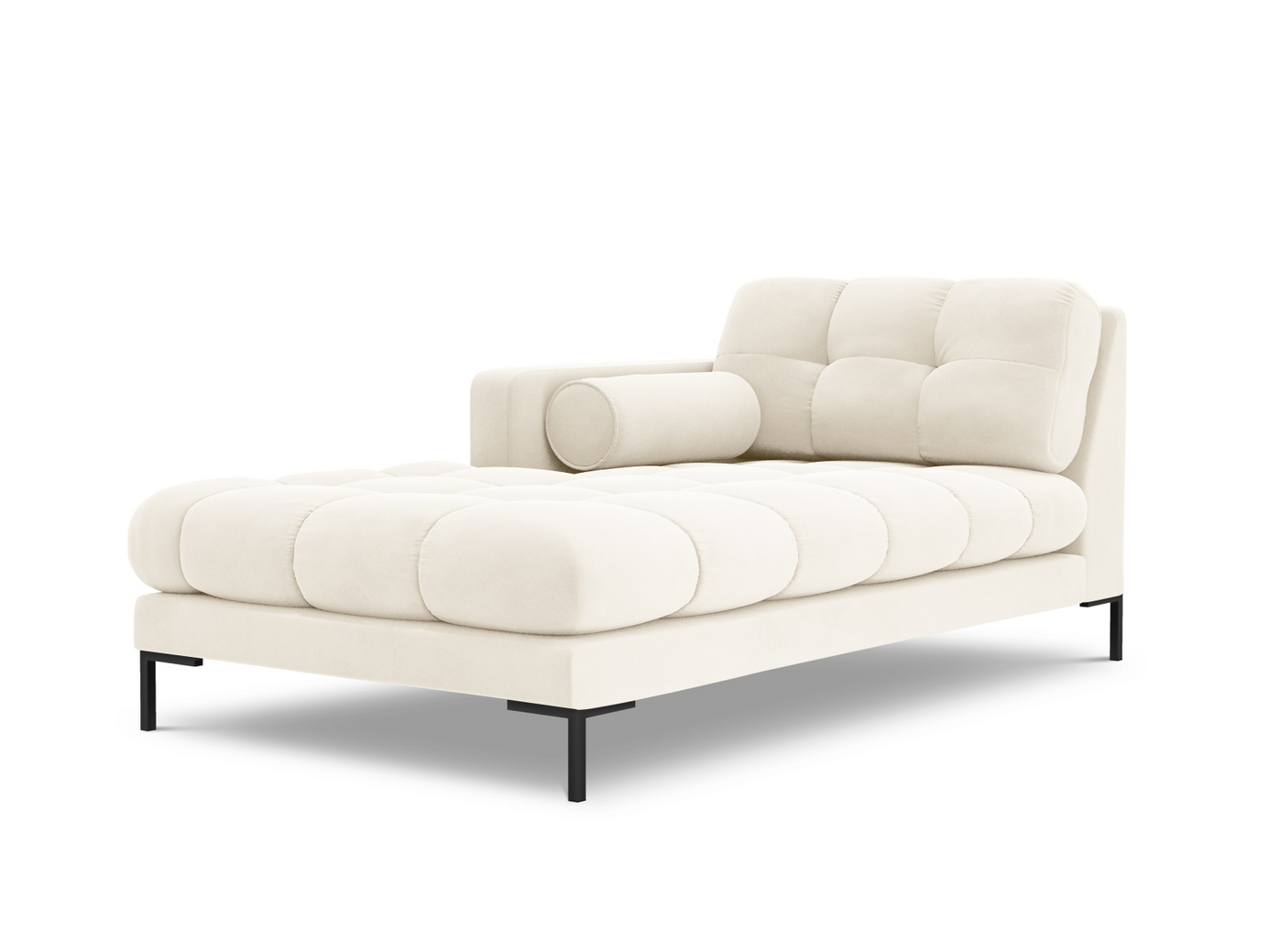 Cosmopolitan Design venstrevendt velourchaiselong, 