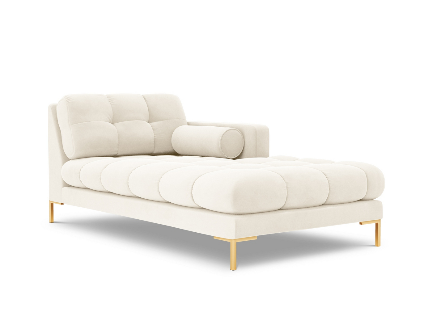 Cosmopolitan Design højrevendt velourchaiselong, 