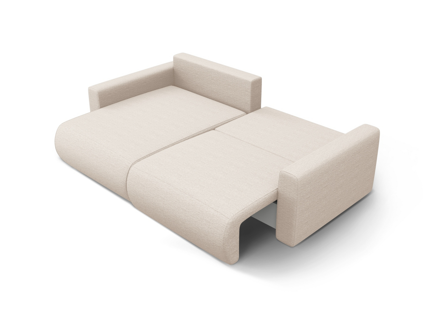 Cosmopolitan Design vendbar hjørnesovesofa med opbevaring, "Belfast", 3-personers, 240 × 149 × 84 cm, Heritage, sorte plastben