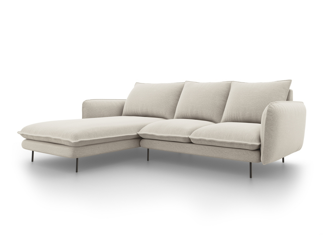 Cosmopolitan Design venstrevendt hjørnesofa, 