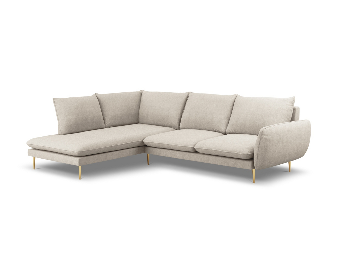 Cosmopolitan Design venstrevendt hjørnesofa, 
