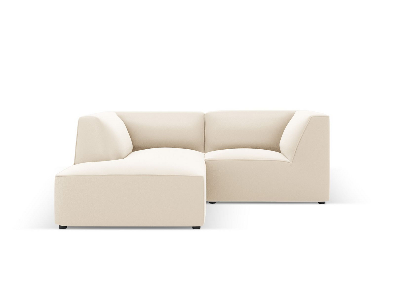 Cosmopolitan Design venstrevendt kunstlædermodulhjørnesofa, 