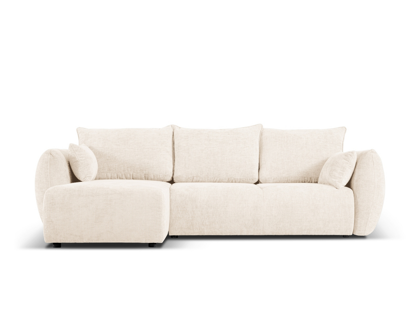 Cosmopolitan Design venstrevendt hjørnesovesofa med opbevaring, 