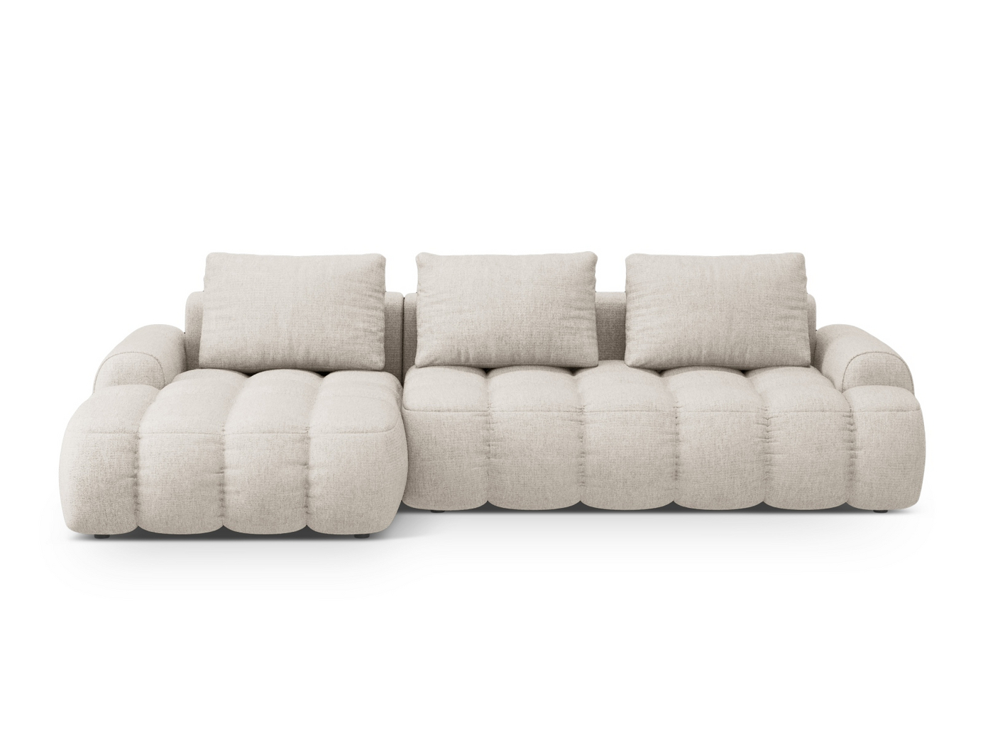 Cosmopolitan Design venstrevendt hjørnesovesofa med opbevaring, 