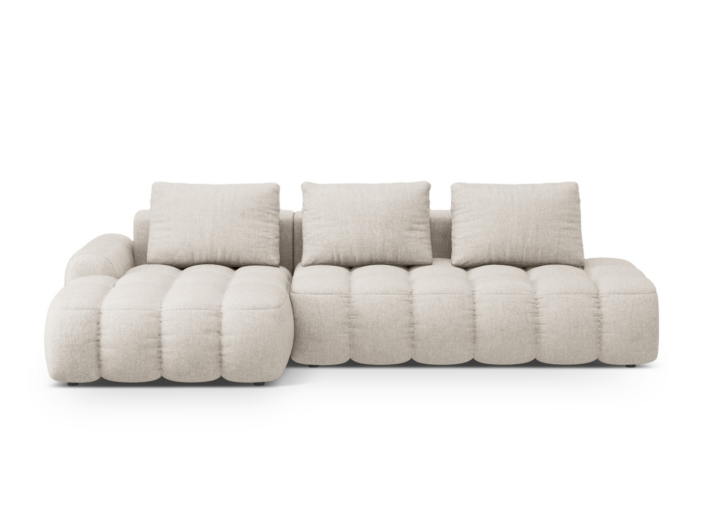 Cosmopolitan Design venstrevendt hjørnesovesofa med opbevaring, 