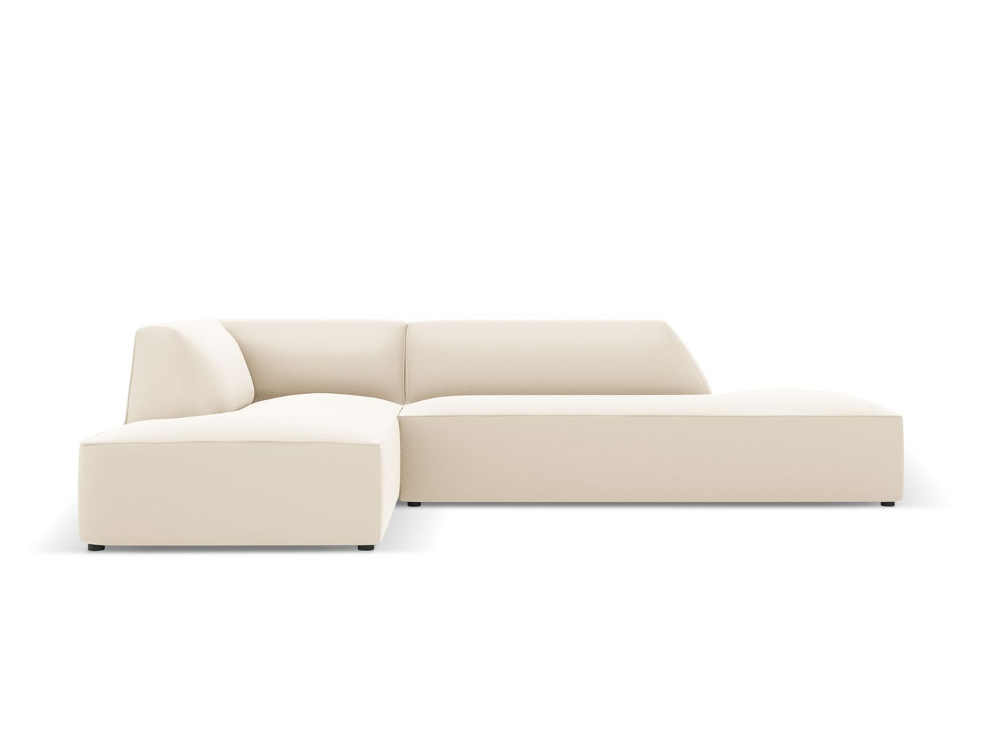 Cosmopolitan Design venstrevendt kunstlædermodulhjørnesofa, 