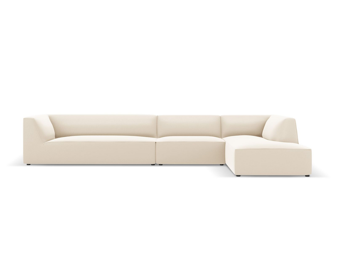 Cosmopolitan Design højrevendt kunstlædermodulhjørnesofa, 
