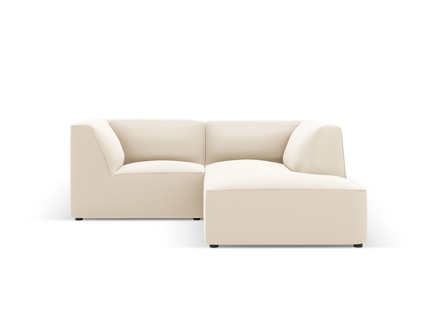 Cosmopolitan Design højrevendt kunstlædermodulhjørnesofa, 