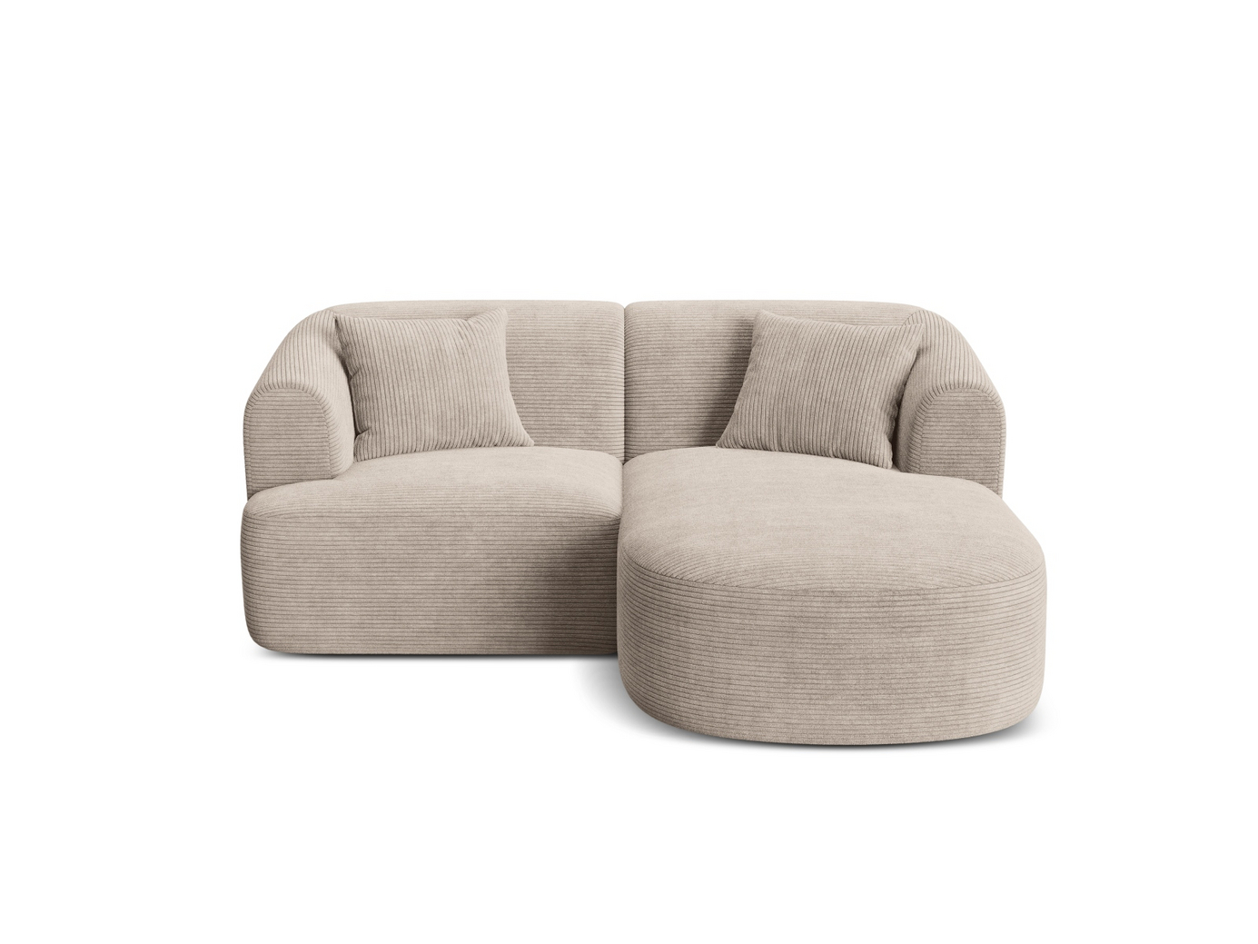 Cosmopolitan Design højrevendt modulhjørnesofa, 