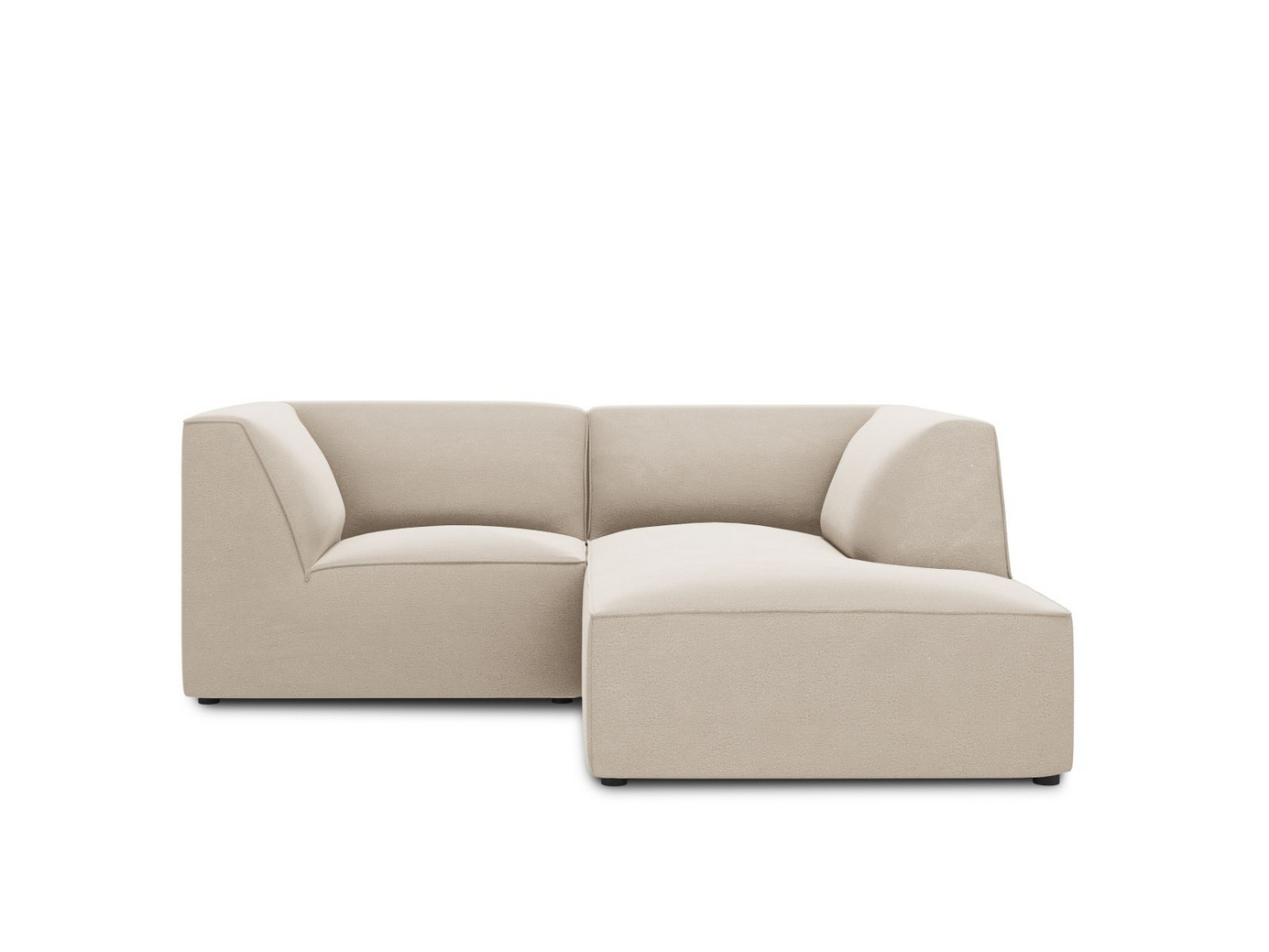 Cosmopolitan Design højrevendt velourmodulhjørnesofa, 