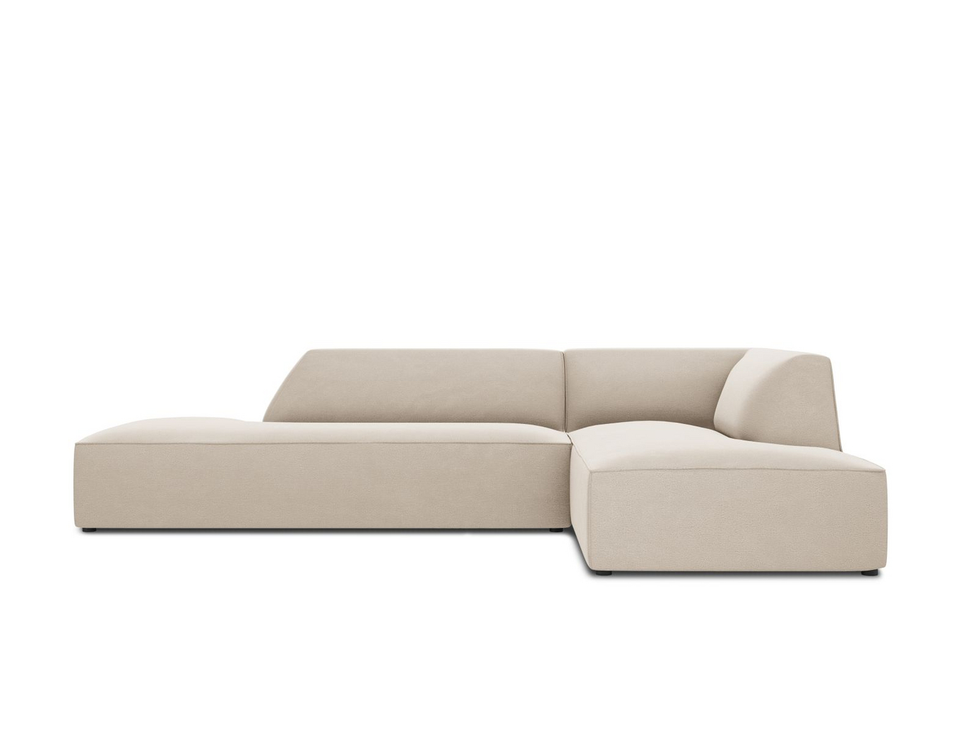 Cosmopolitan Design højrevendt velourmodulhjørnesofa, 