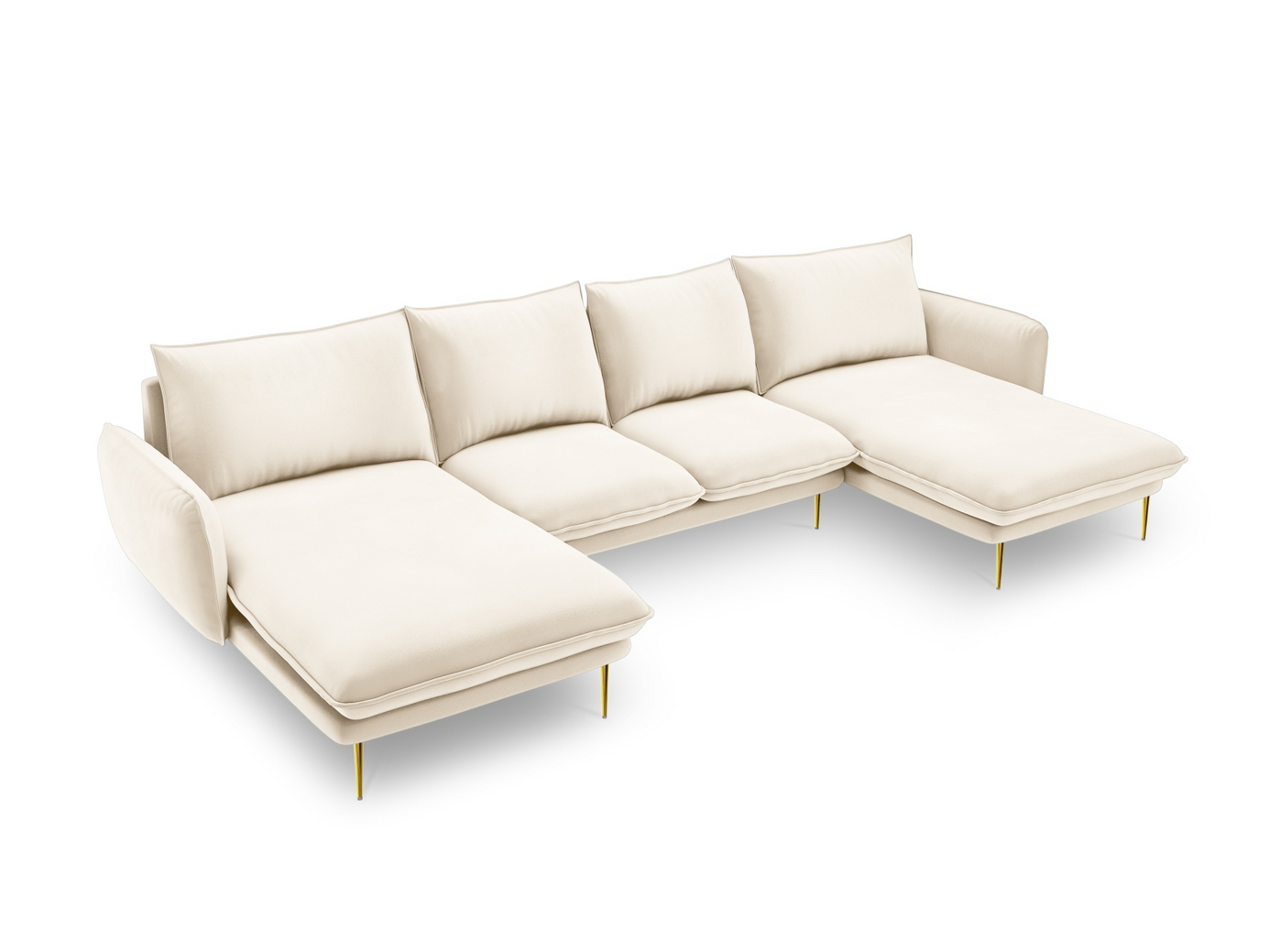 Cosmopolitan Design velourpanoramasofa, 