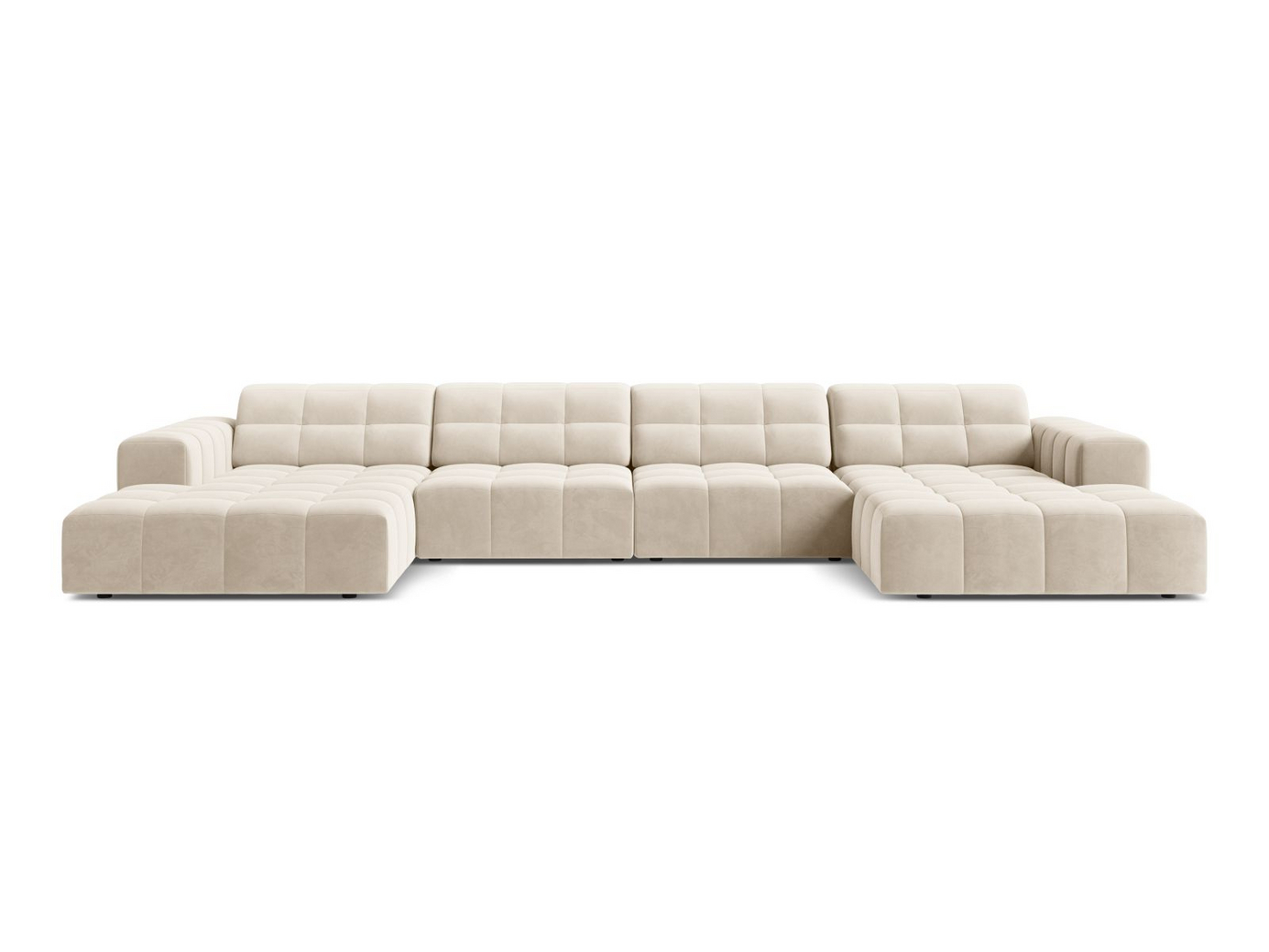 Cosmopolitan Design velourpanoramasofa, 