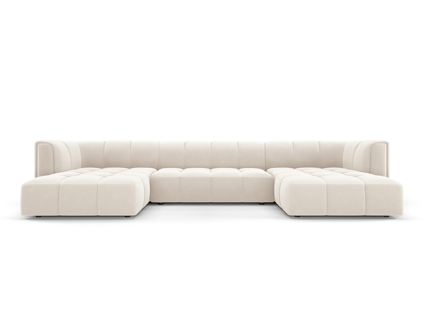Cosmopolitan Design velourpanoramasofa, 