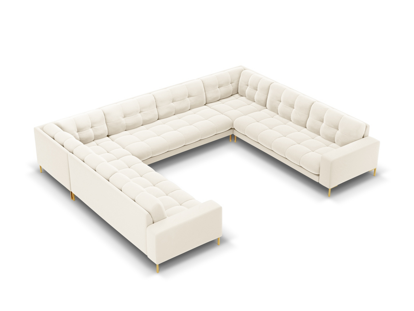 Cosmopolitan Design velourpanoramasofa, 