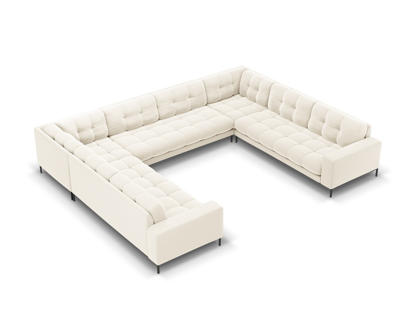 Cosmopolitan Design velourpanoramasofa, 