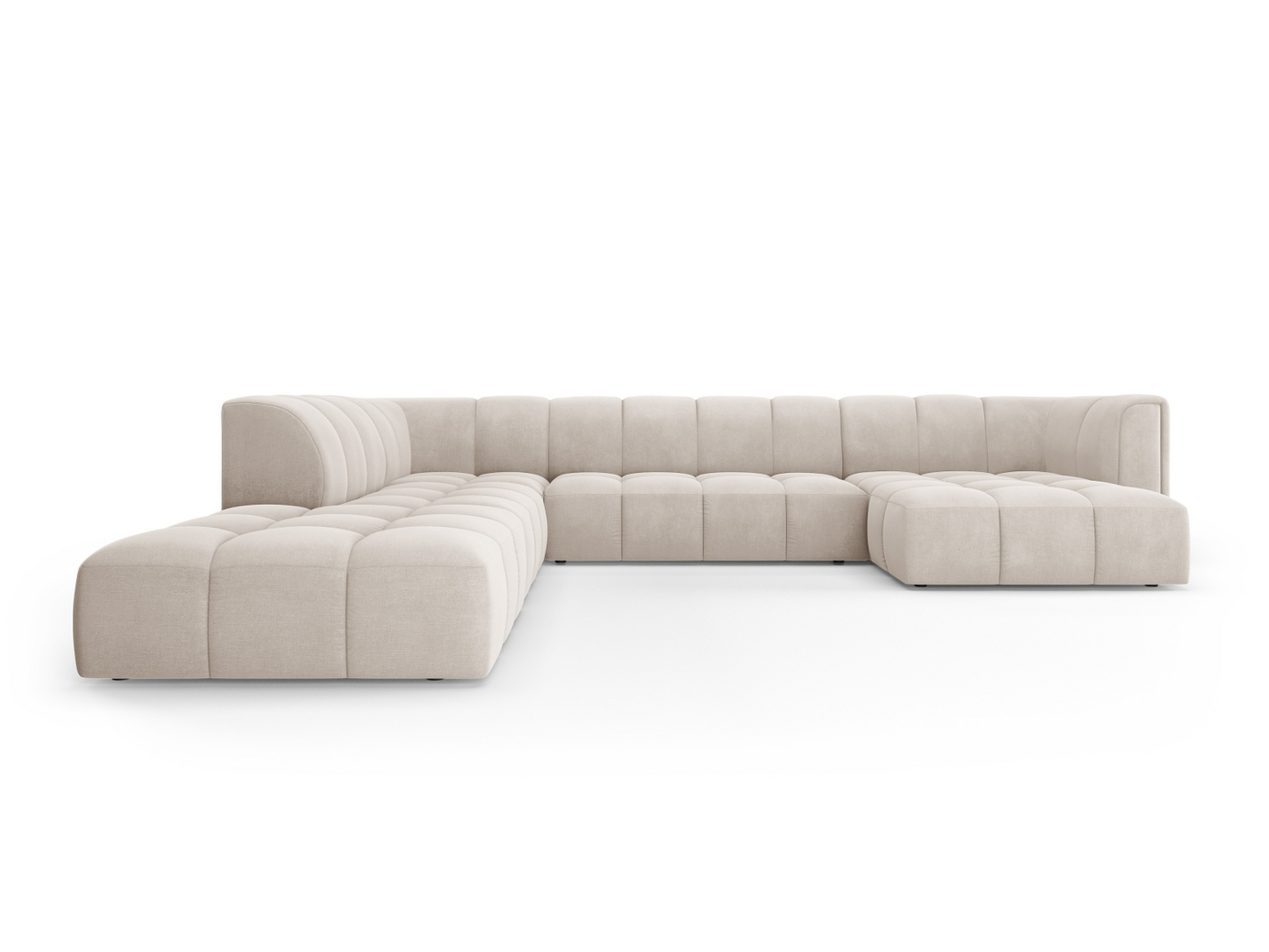 Cosmopolitan Design venstrevendt panoramamodulhjørnesofa, 