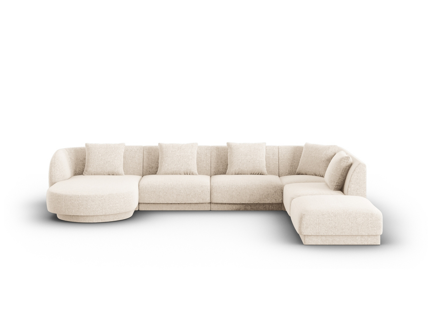 Cosmopolitan Design højrevendt panoramahjørnesofa, 