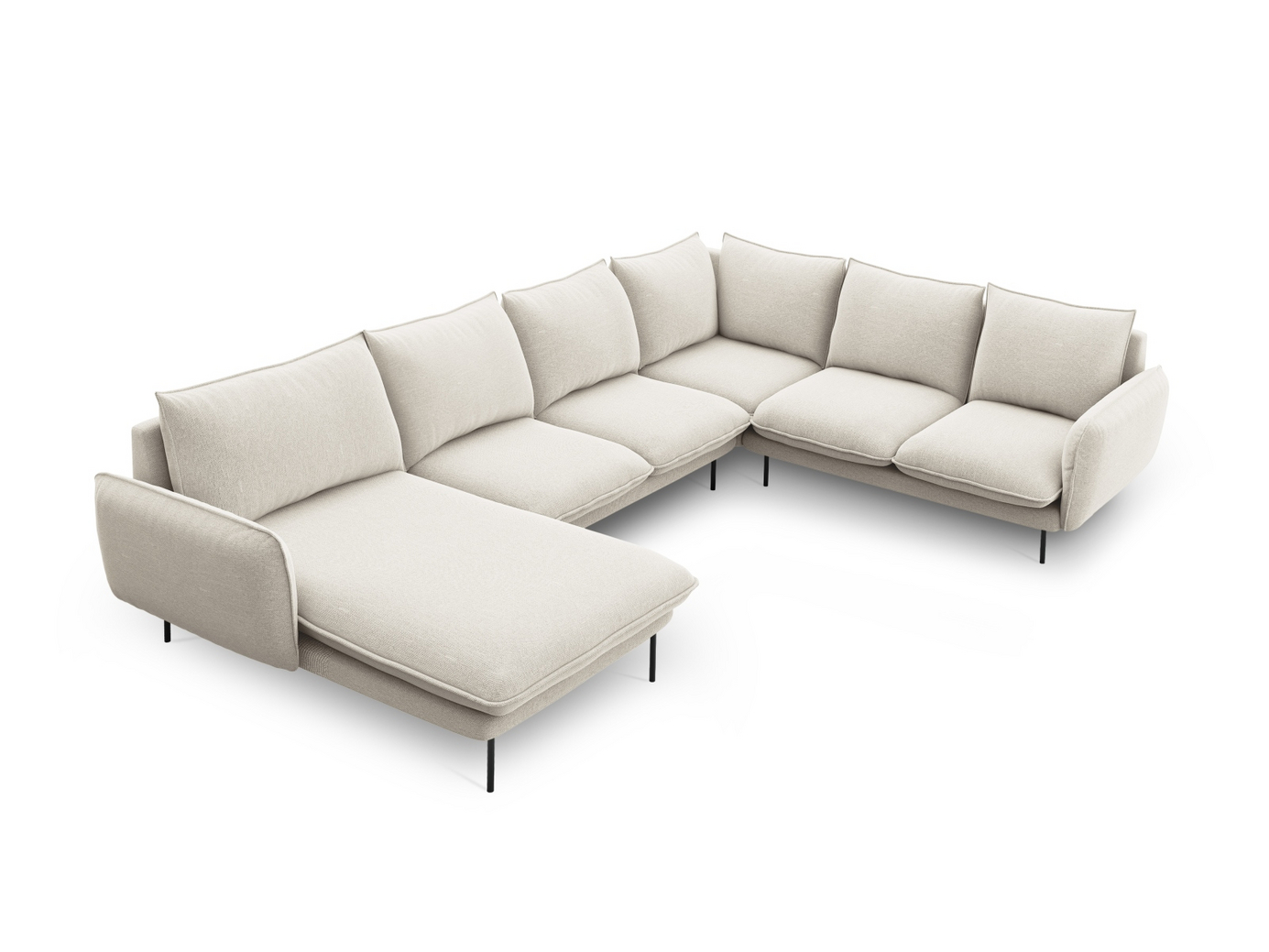 Cosmopolitan Design højrevendt panoramahjørnesofa, 