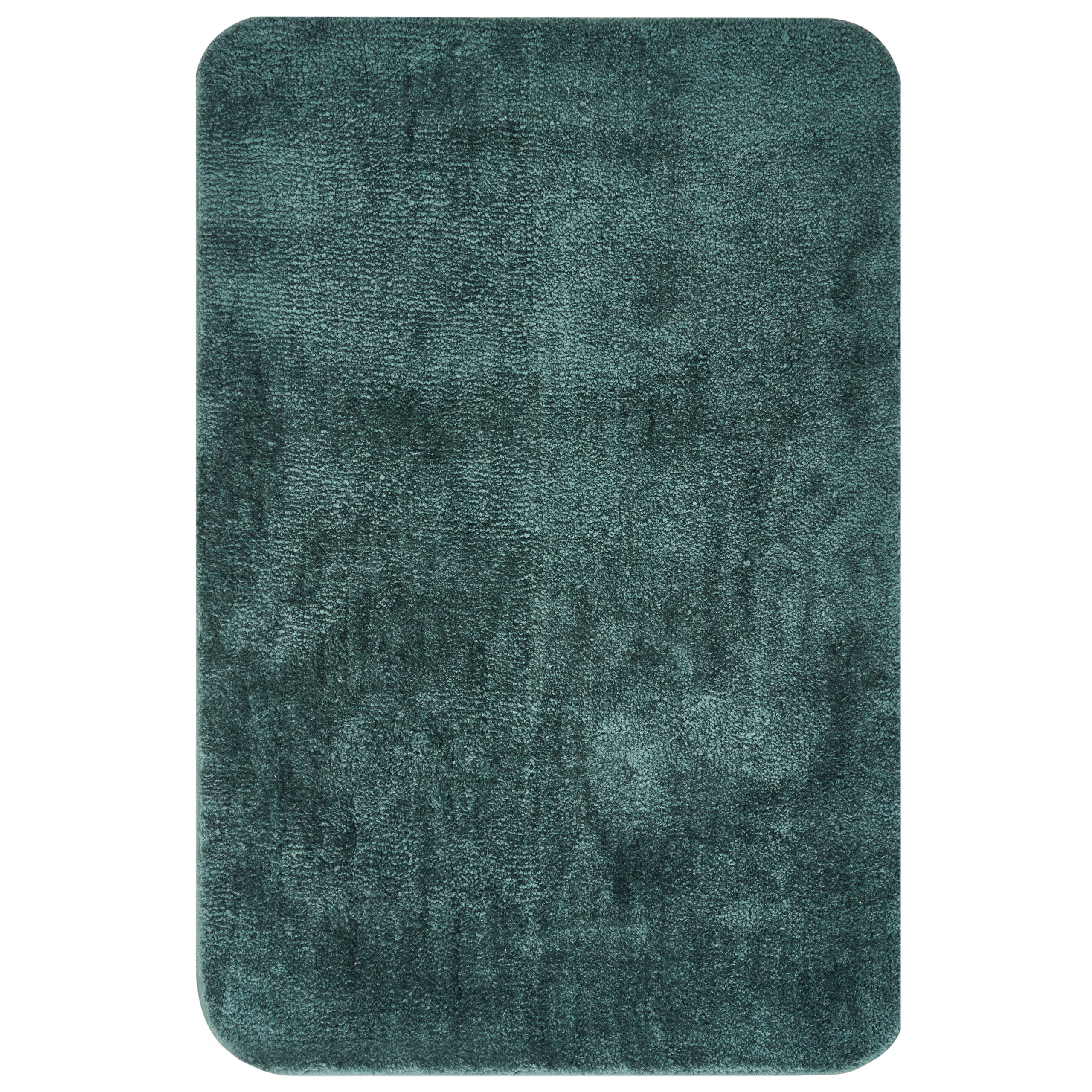 Bademåtte URLANA Mørkegrøn 60 x 90 cm Mikrofiber