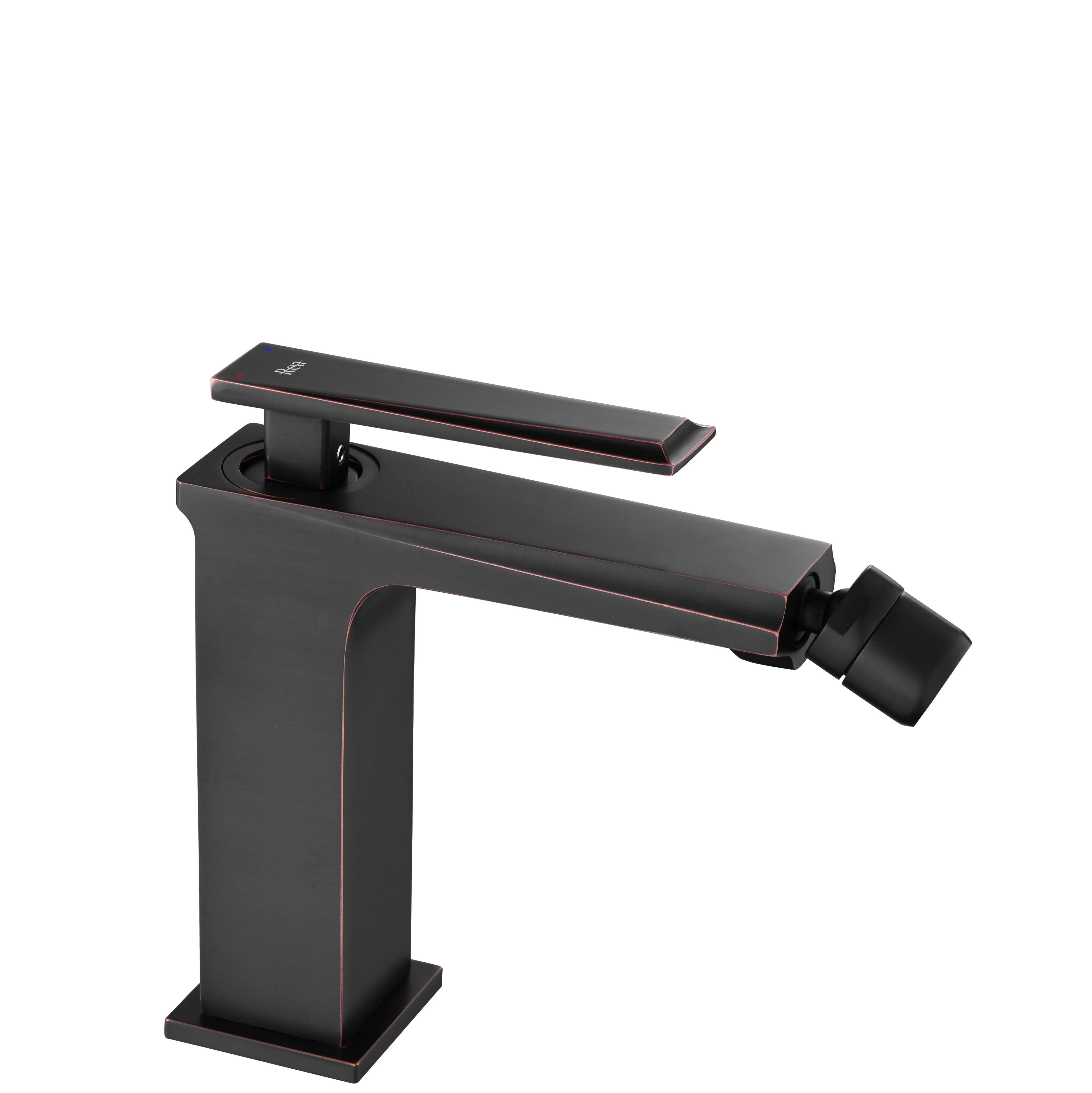 REA bidetarmatur MY1709-9DBR ROMANO Sort, 16x4,5x16cm