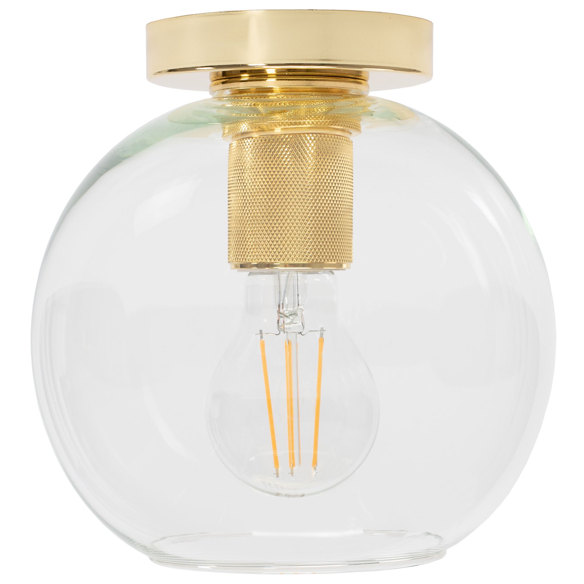 TOOLIGHT hængende loftlampe APP1175-1W Guld 16,5x16,5x20,5cm
