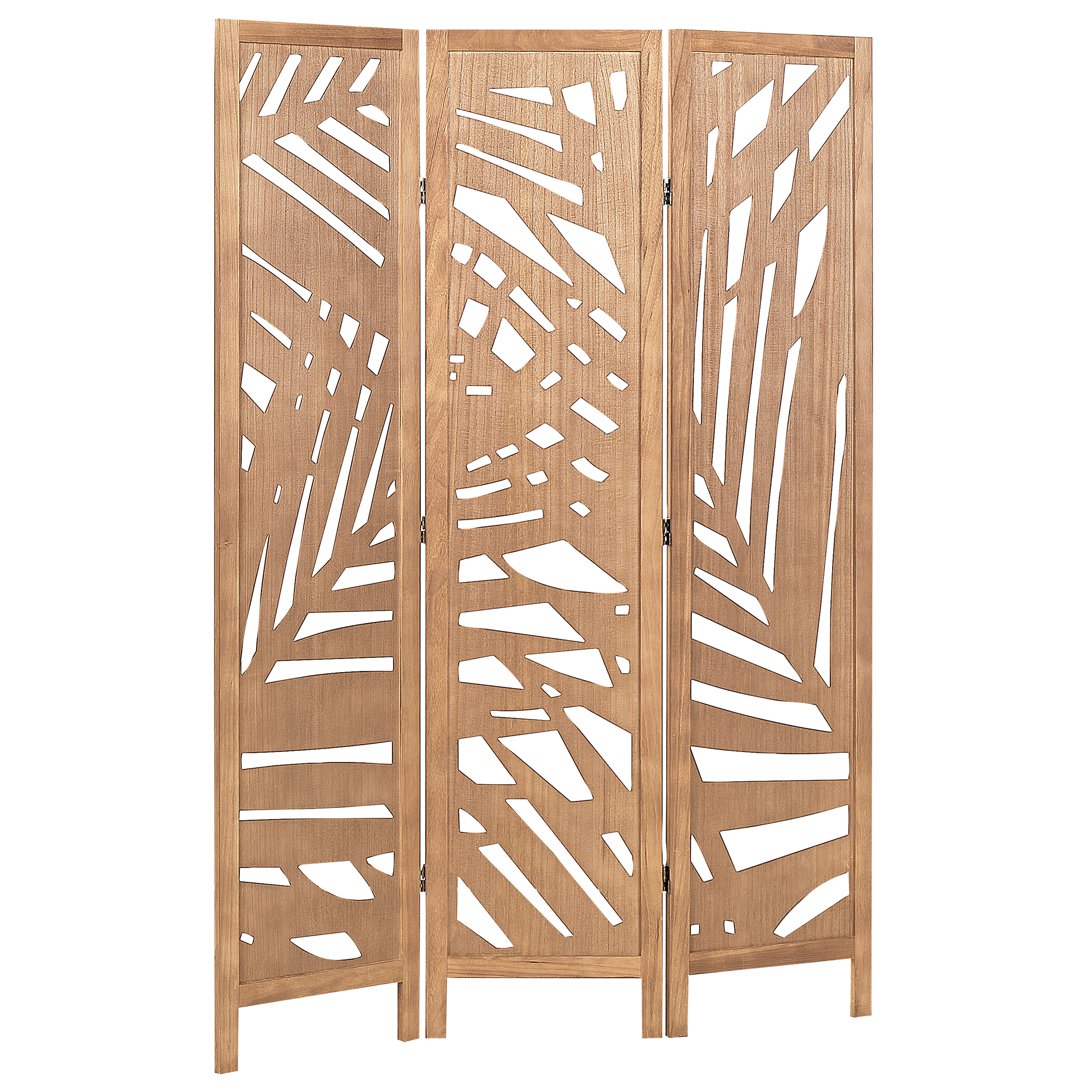 3 panelers rumdeler VERNAGO 122 cm 170 cm Lysebrun