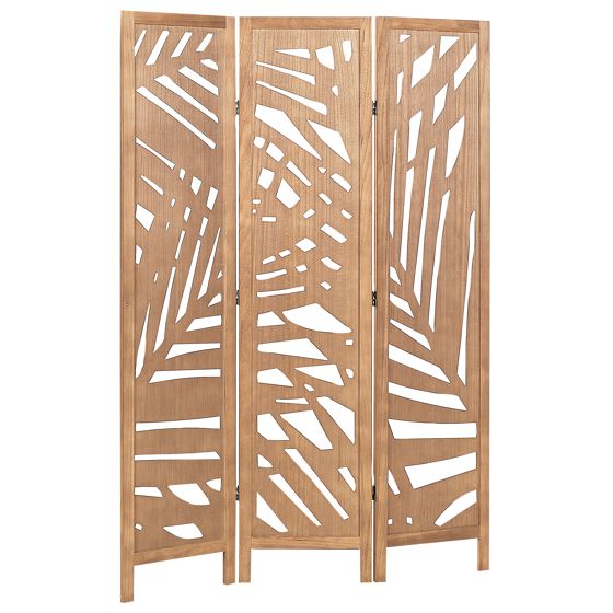 3 panelers rumdeler VERNAGO 122 cm 170 cm Lysebrun