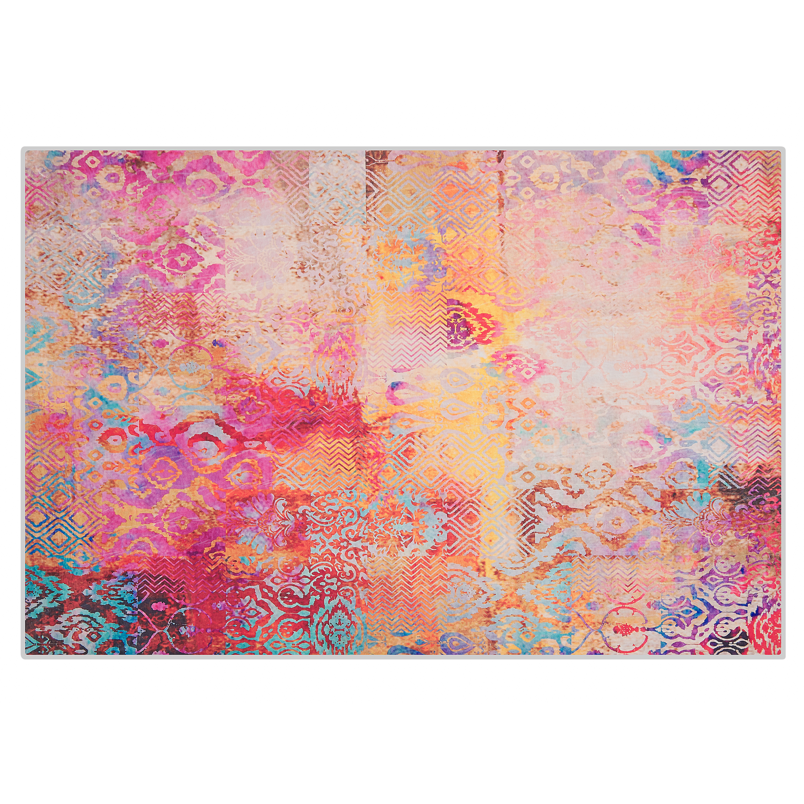 Gulvtæppe ISPARTA Multifarvet 140 x 200 cm
