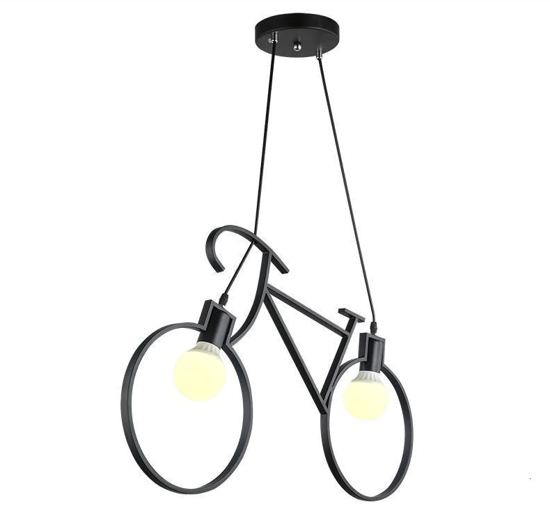 TOOLIGHT hængende loftlampe APP216-2CP Sort 68x5x36cm
