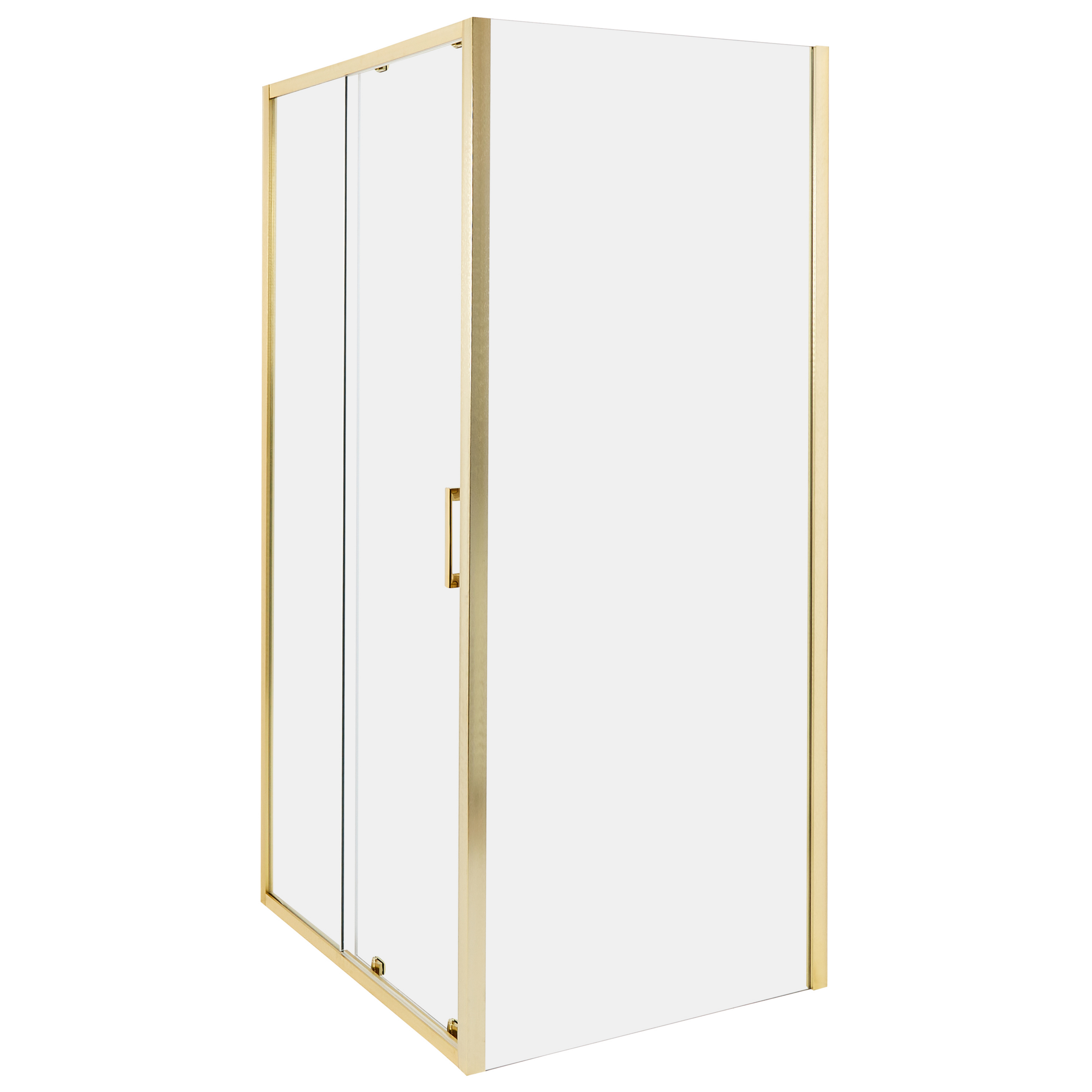 Brusekabine YORO 80 x 100 x 185 cm Guld