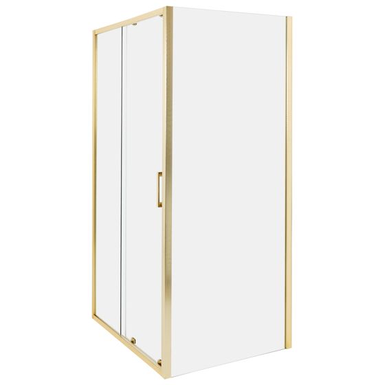 Brusekabine YORO 80 x 100 x 185 cm Guld