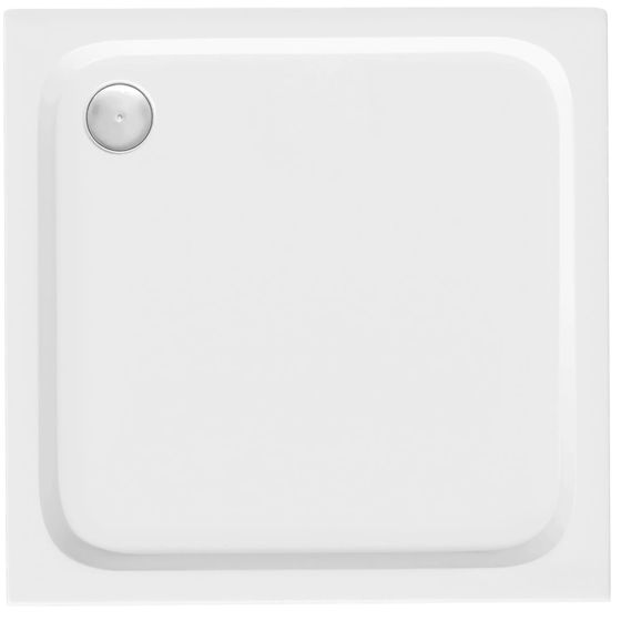 REA brusekar belmond 90x90 Hvid, 90x90x5cm
