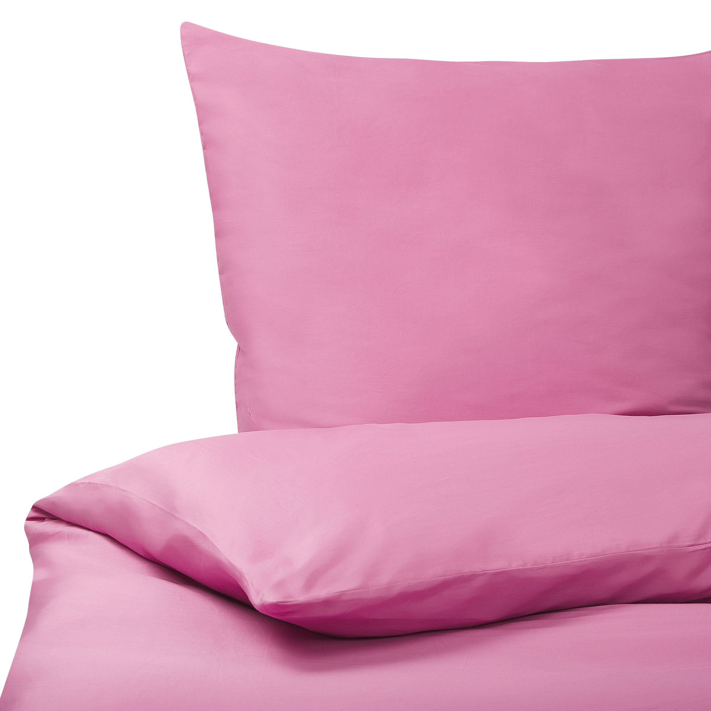 Sengetøj HARMONRIDGE 135 x 200 cm Bomulds-satin Lyserød