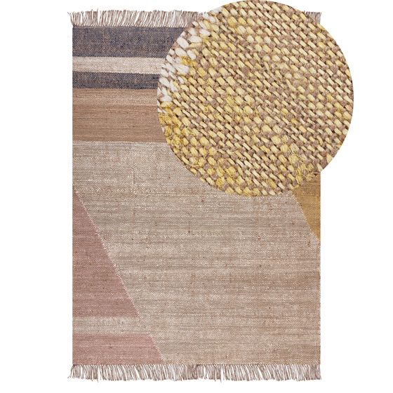 Gulvtæppe SAMLAR Brun 140 x 200 cm Jute