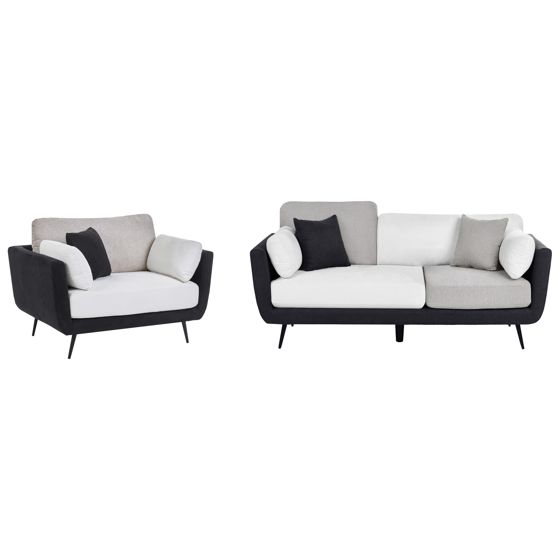 Sofasæt 4 personers BOLGA Sort