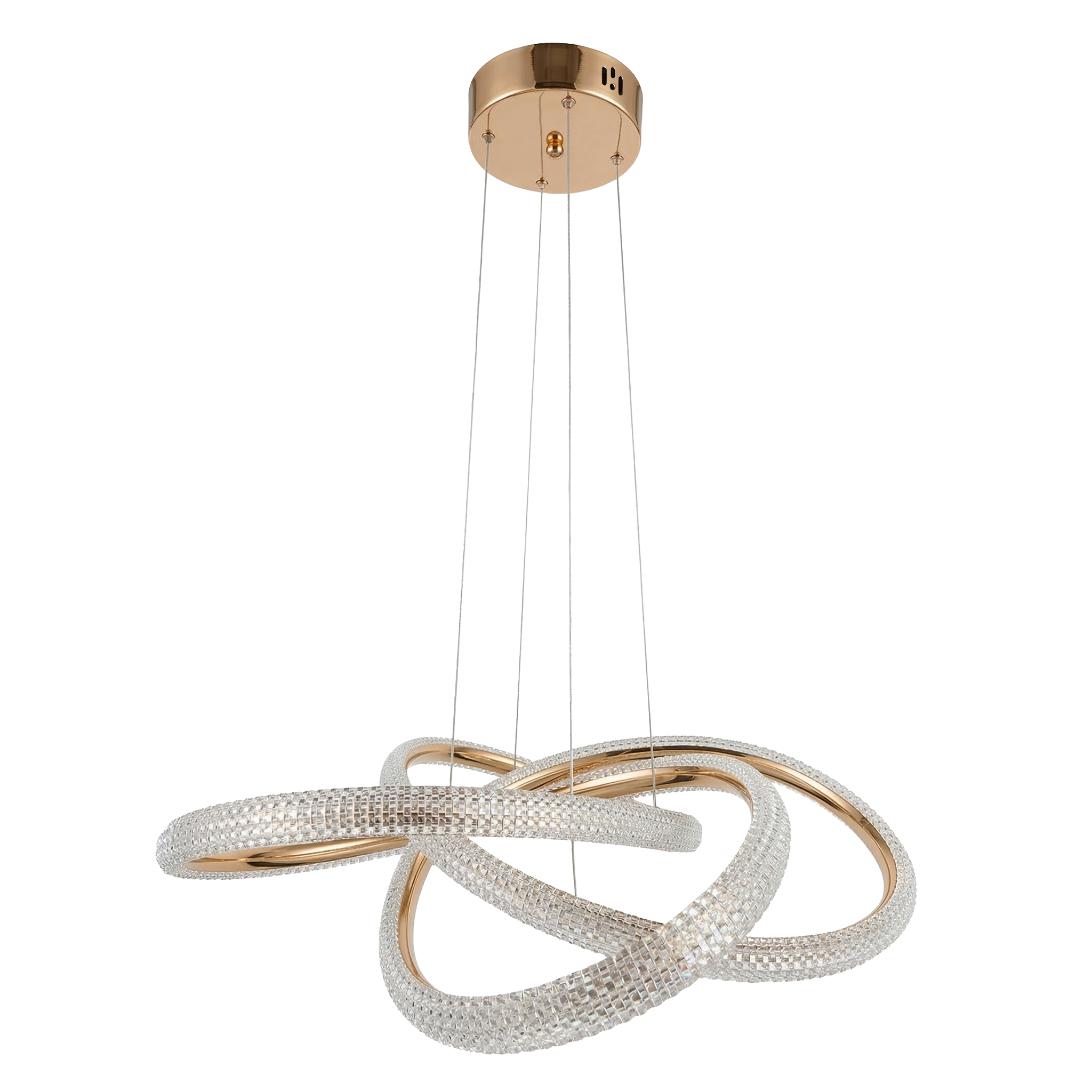 TOOLIGHT hængende loftlampe G153-CP GOLD plafon Guld 85x60x60cm