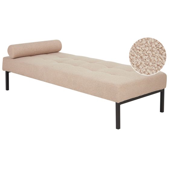 Chaiselong CHINON Boucle Beige