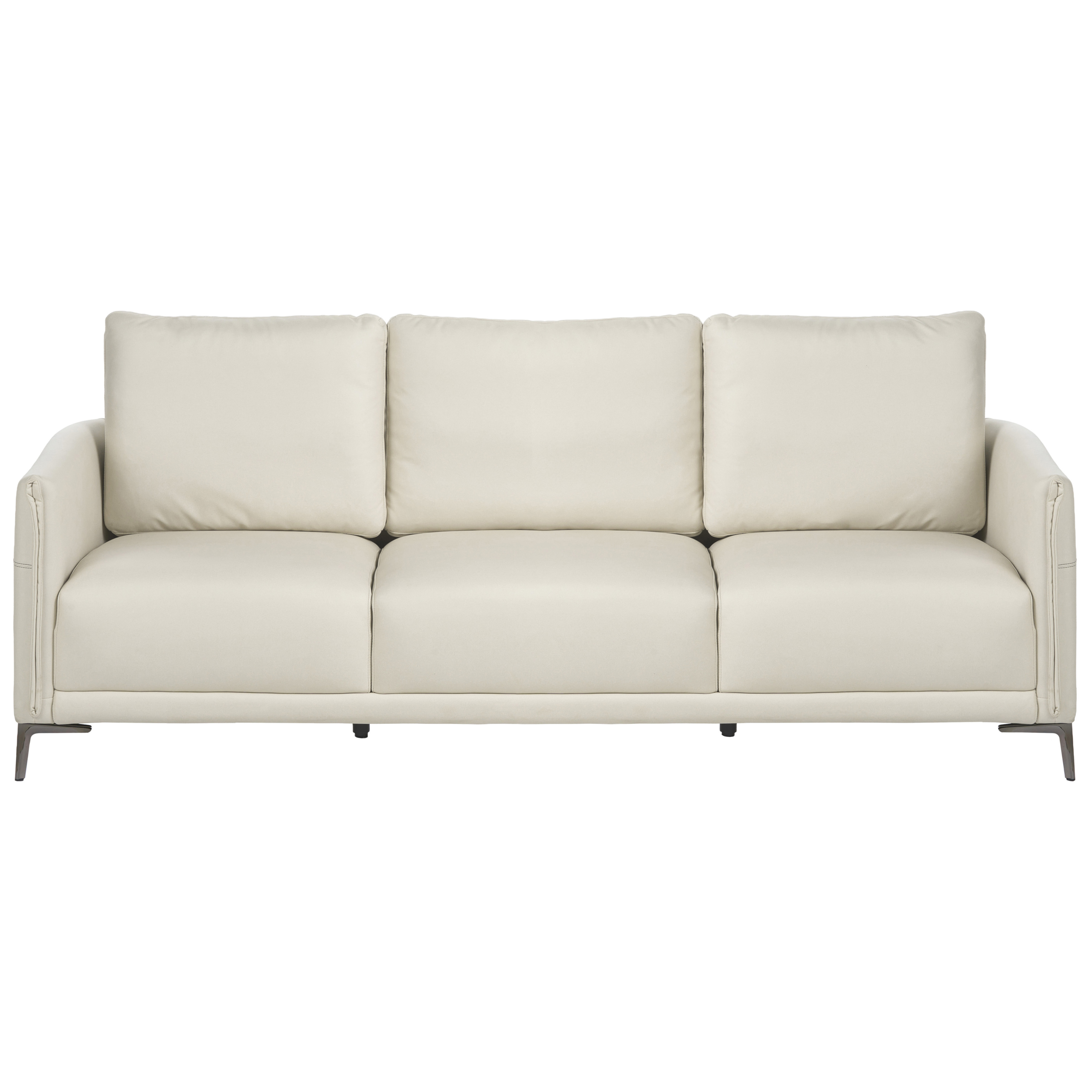 Sofa 3 personers CILENS Lys Beige