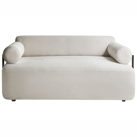 Sofa 2 personers ELVA Cremehvid