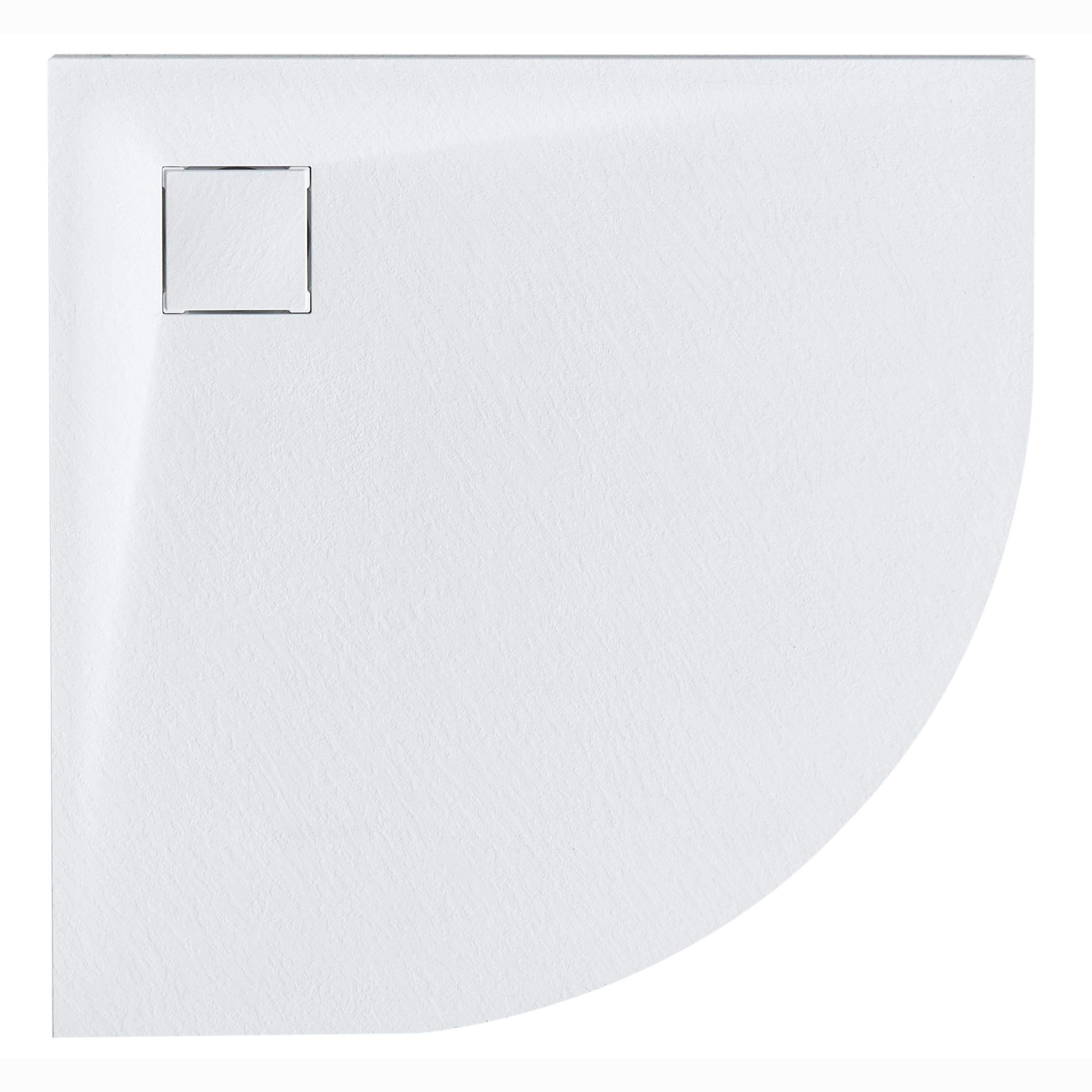 Brusekar PARON 90 x 90 x 3 cm Hvid