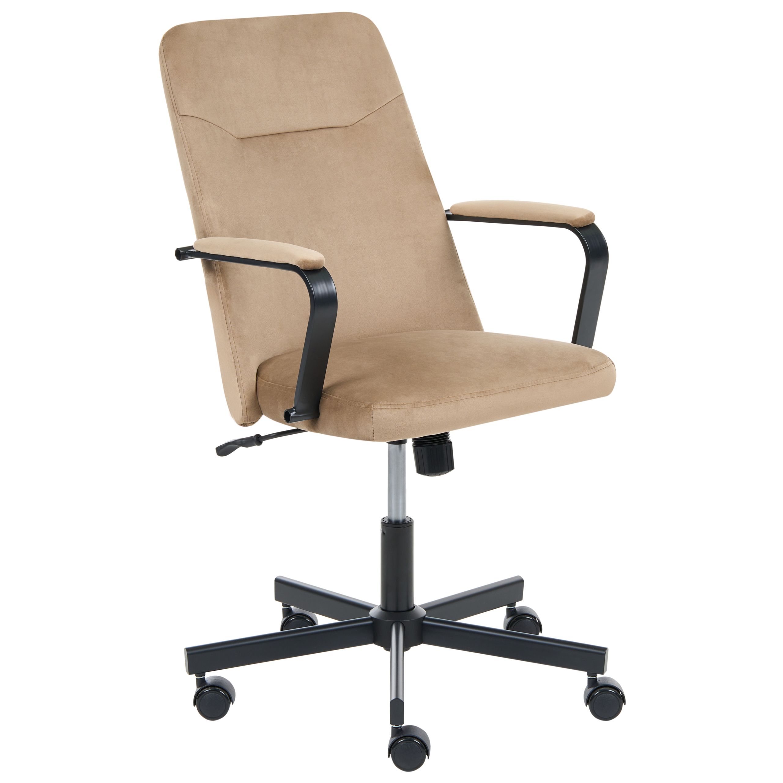 Kontorstol CAROGA Velour Beige