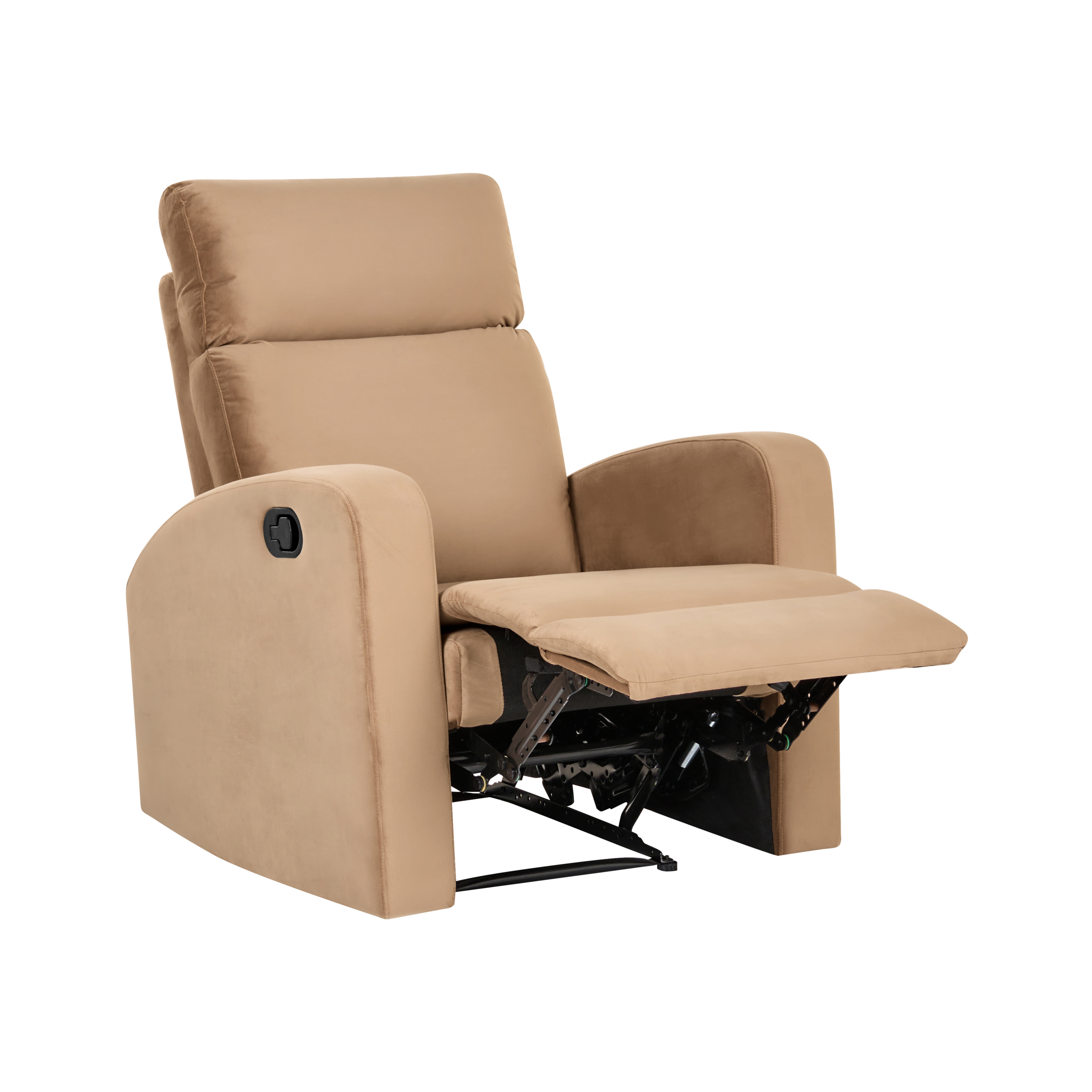 Recliner stol VERDAL Velour Lysebrun