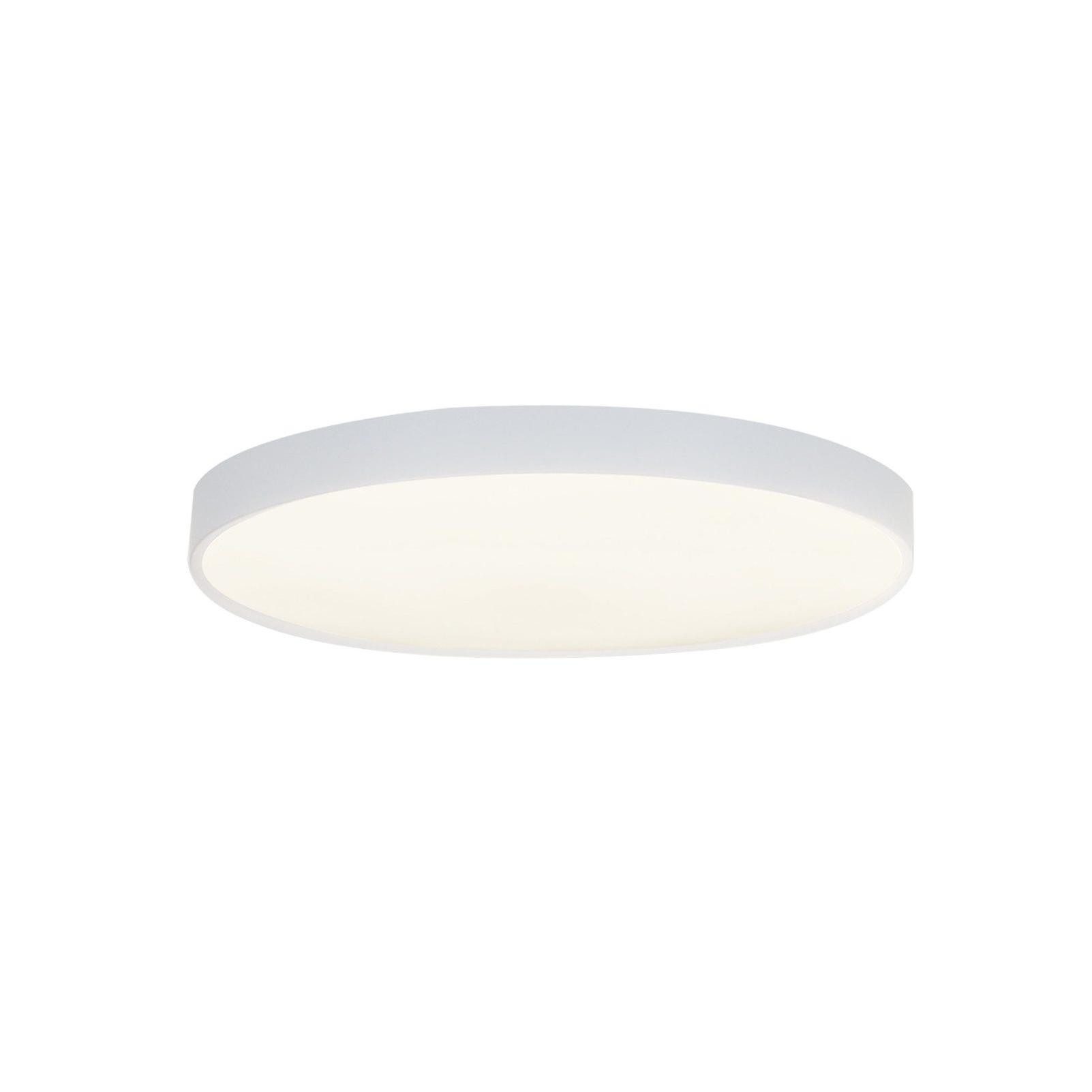 NETTLIFE LED loftlampe, 28 cm, rund, IP44, hvid, 4000 K, 17 W, flad