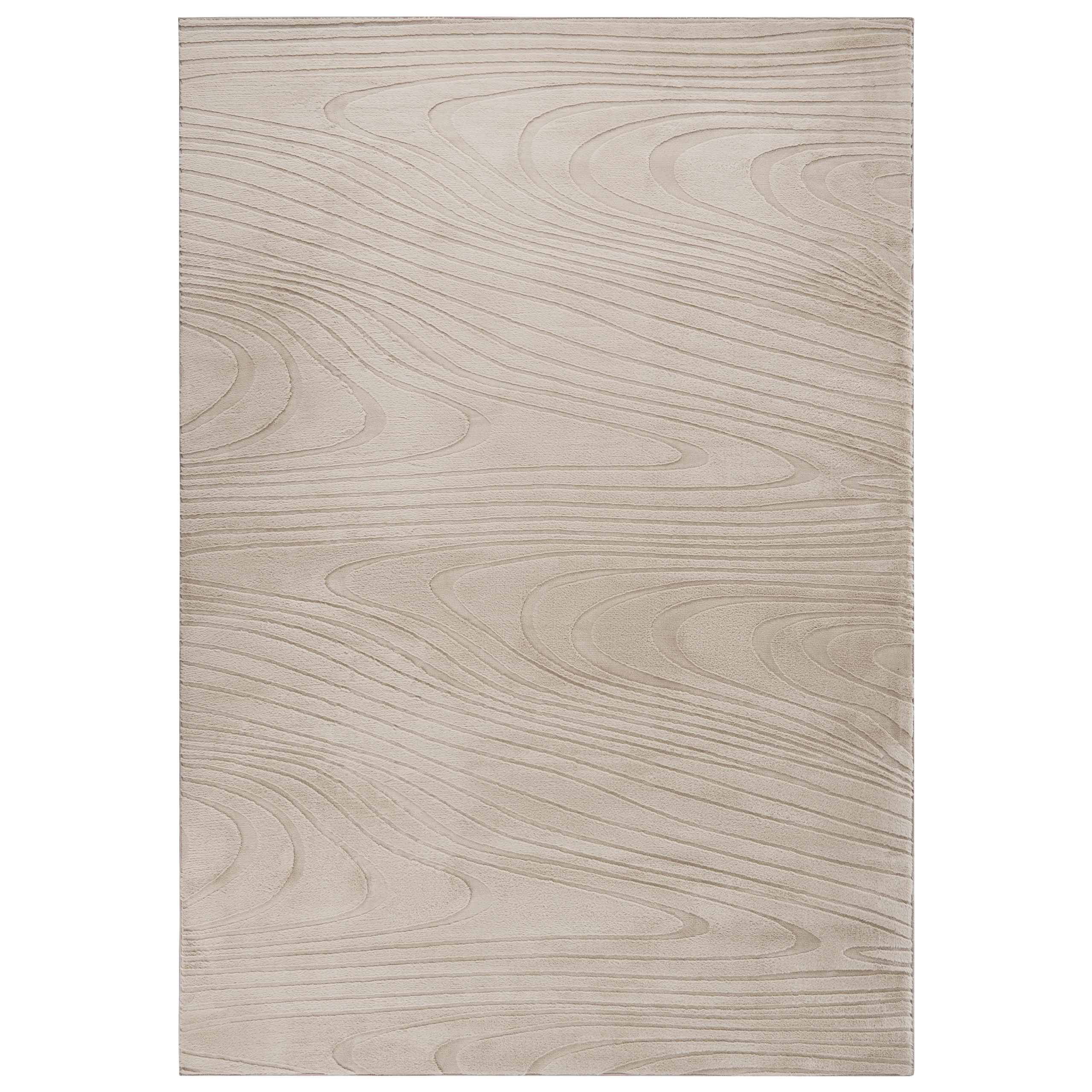 Tæppe af kunstpels ONTAKE Beige 160 x 230 cm